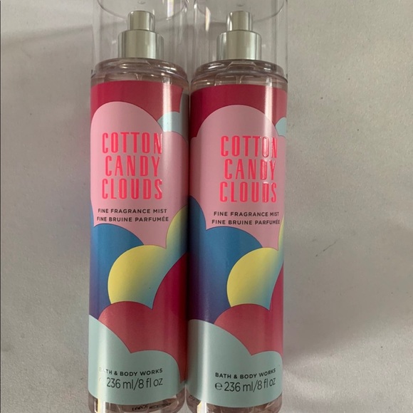 Bath & Body Works Other - New BBW Cotton Candy Clouds Fragrance Mists